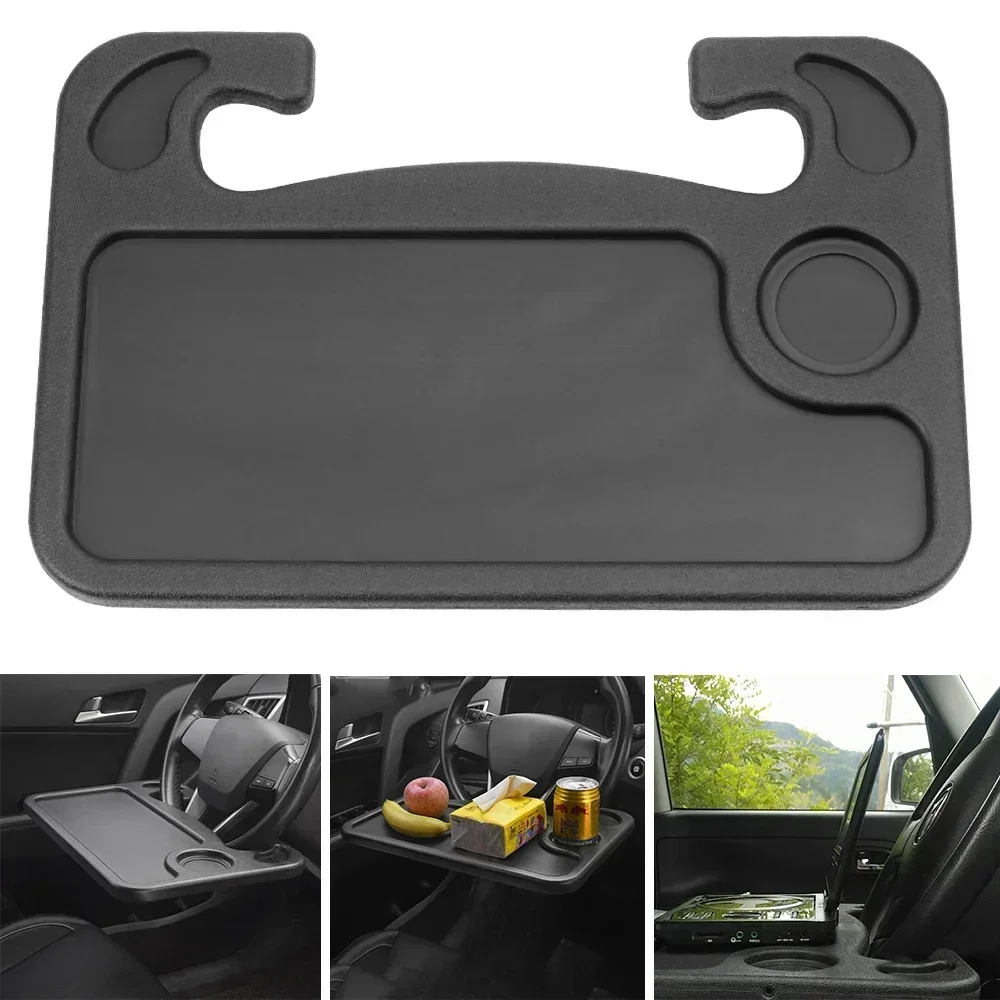 NEW Portable Car Laptop Computer Desk Mount Stand Eat Work Car Steering Wheel Dining Table BracketDrink Food Coffee Tray Board