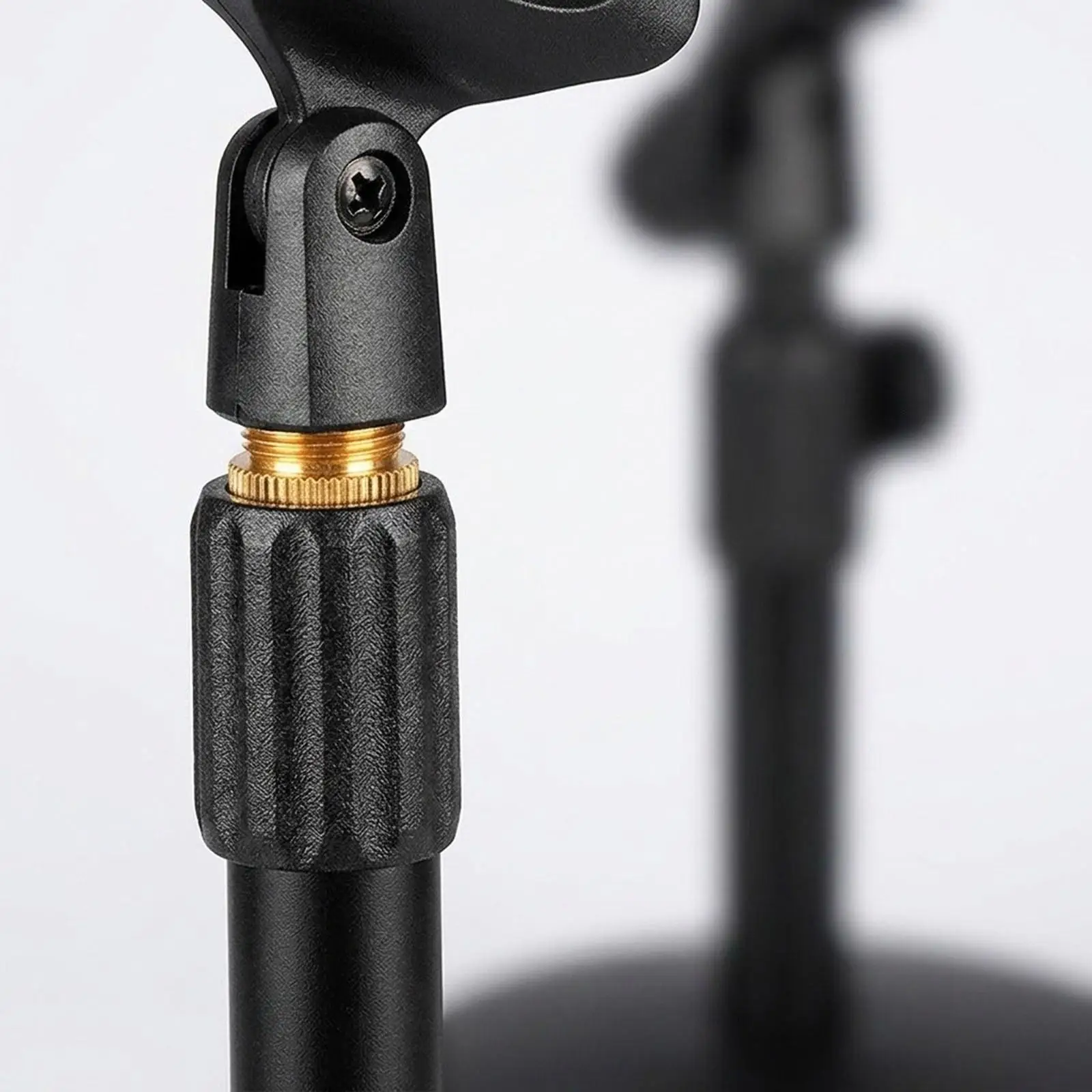 Microphone Stand Practical Convenient Easy to Use,Accessory Professional Support Disc Base for Performance Speech Conference