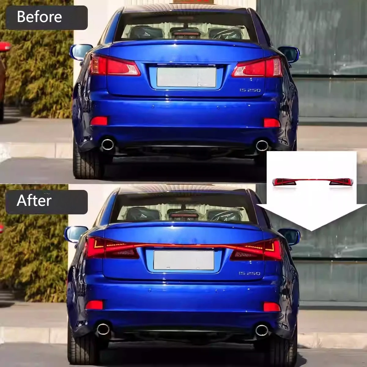 Car TailLamp For Lexus IS Taillight 2006-2012 IS250 IS350 ISF IS300 IS220d Upgrade Dynamic Turn Signal Car LED TailLamp Assembly - view 4