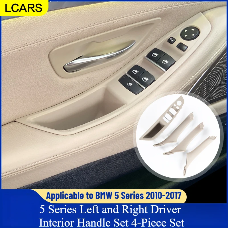 

For BMW 5 Series Handle Four-piece Set 5 Series Door Handle Left and Right Door Handle Interior