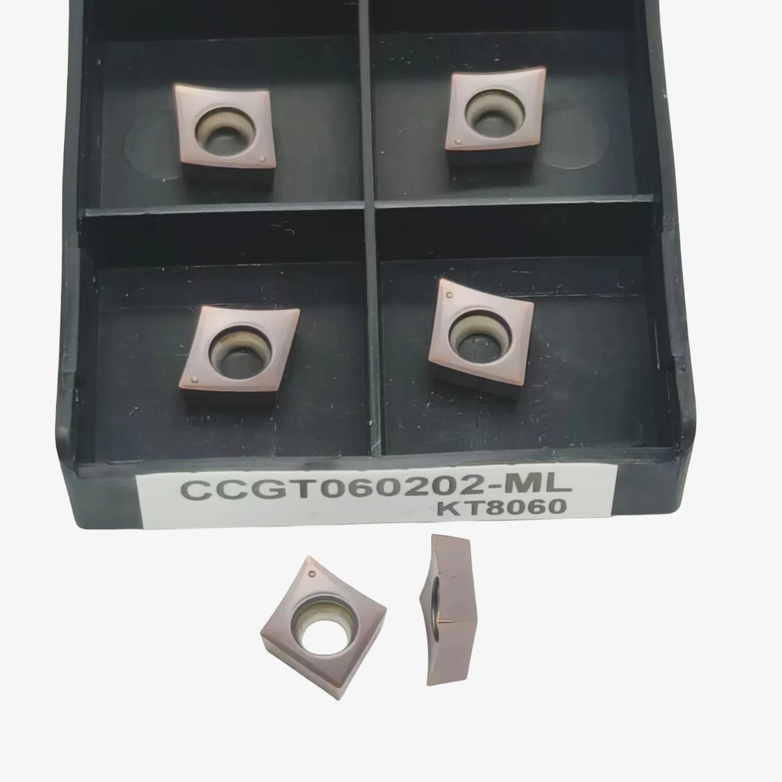 CCGT060201 CCGT060202 CCGT060204  ML KT8060 Carbide Insert CNC Lathe Tool Turning Tool CCGT