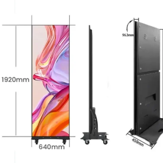 Custom Weatherproof Outdoor LED DisplayAdvanced With Seamless Installation E-Poster2.5 Digital Poster Display