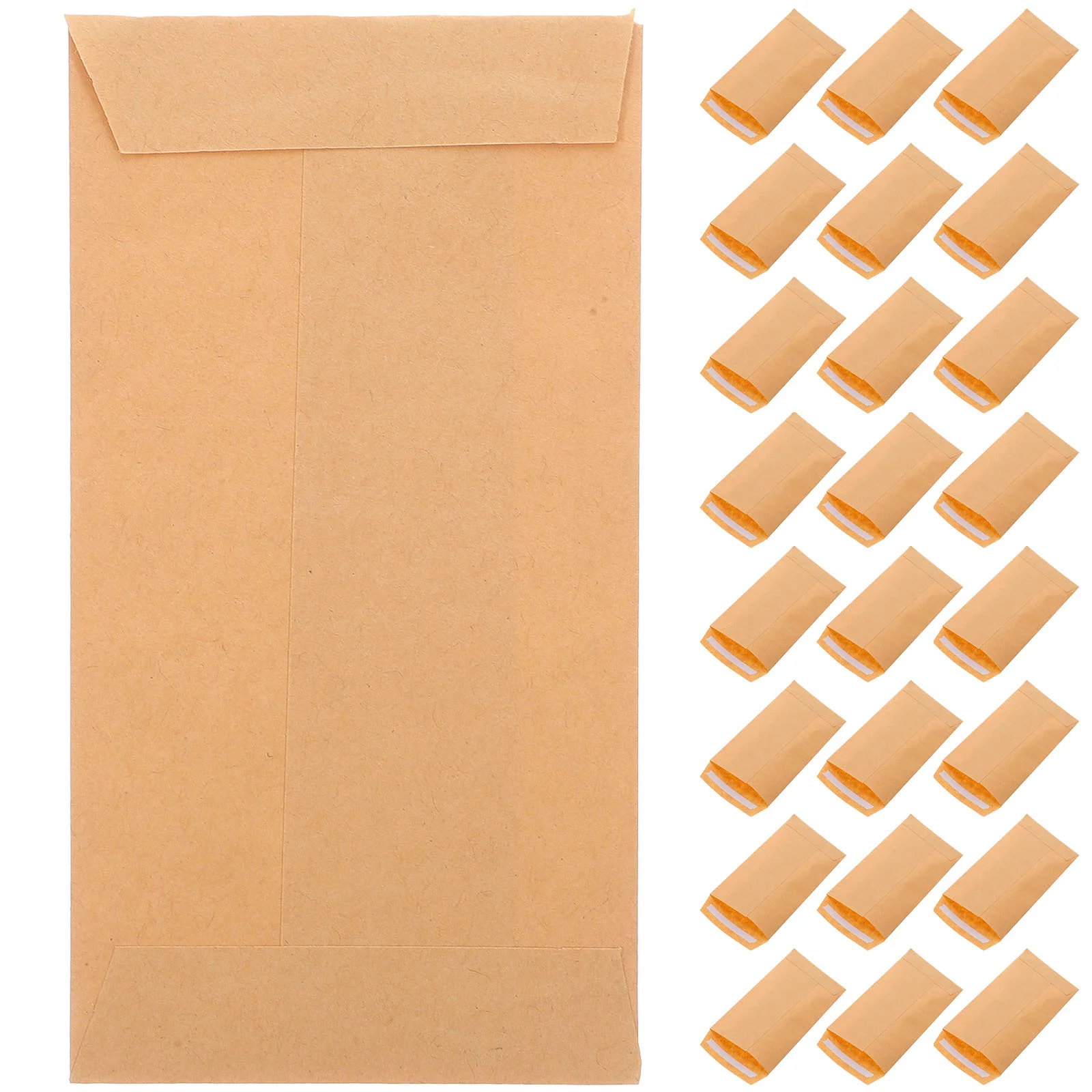 

100pcs Coin Envelopes Kraft Envelopes for Money Keys Coins Trinkets Storing small envelopes for seeds