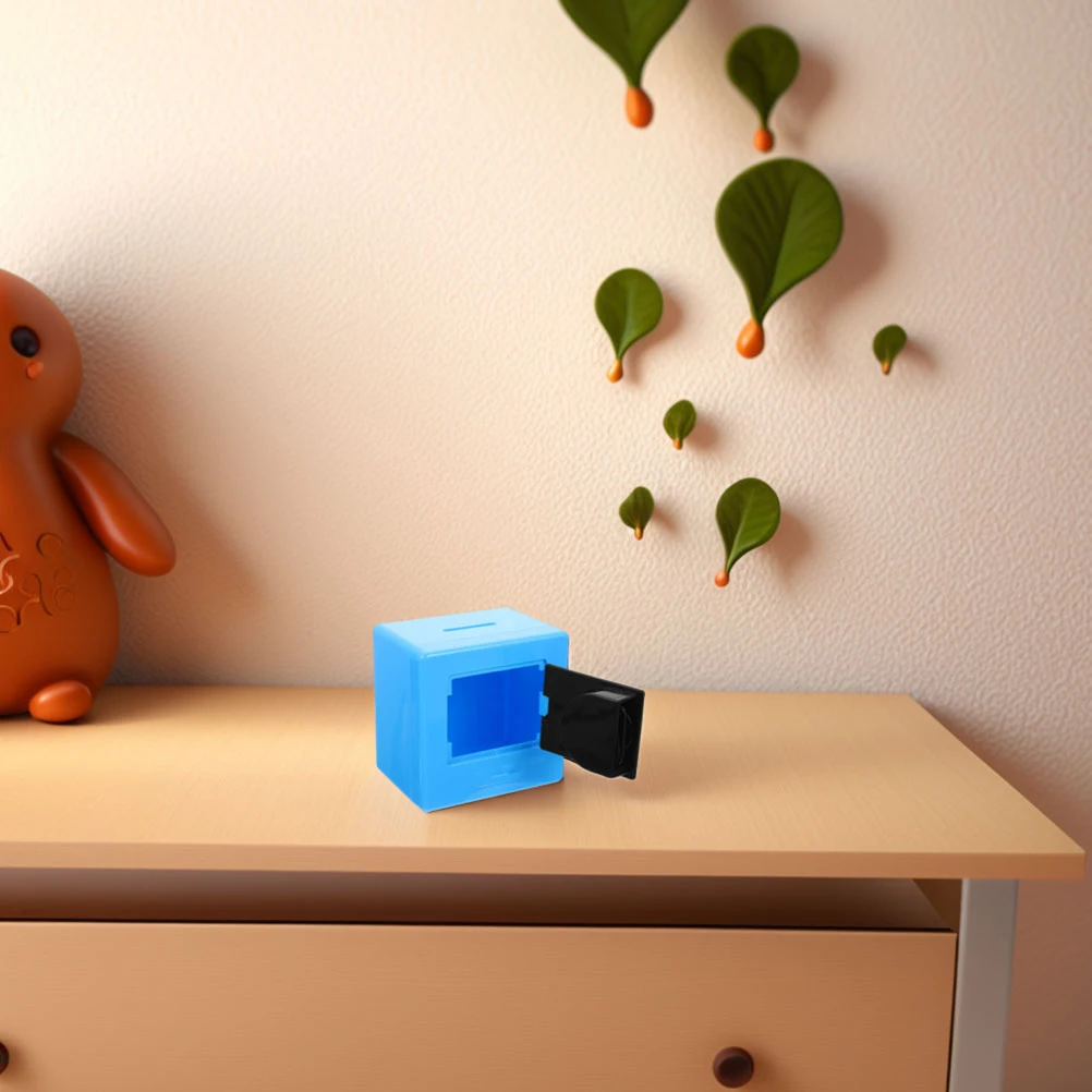 2pcs Kids Mini Safe Box Password Lock Coin Storage Jar Savings Bank For Children Boys Girls Party Favors Money Box With