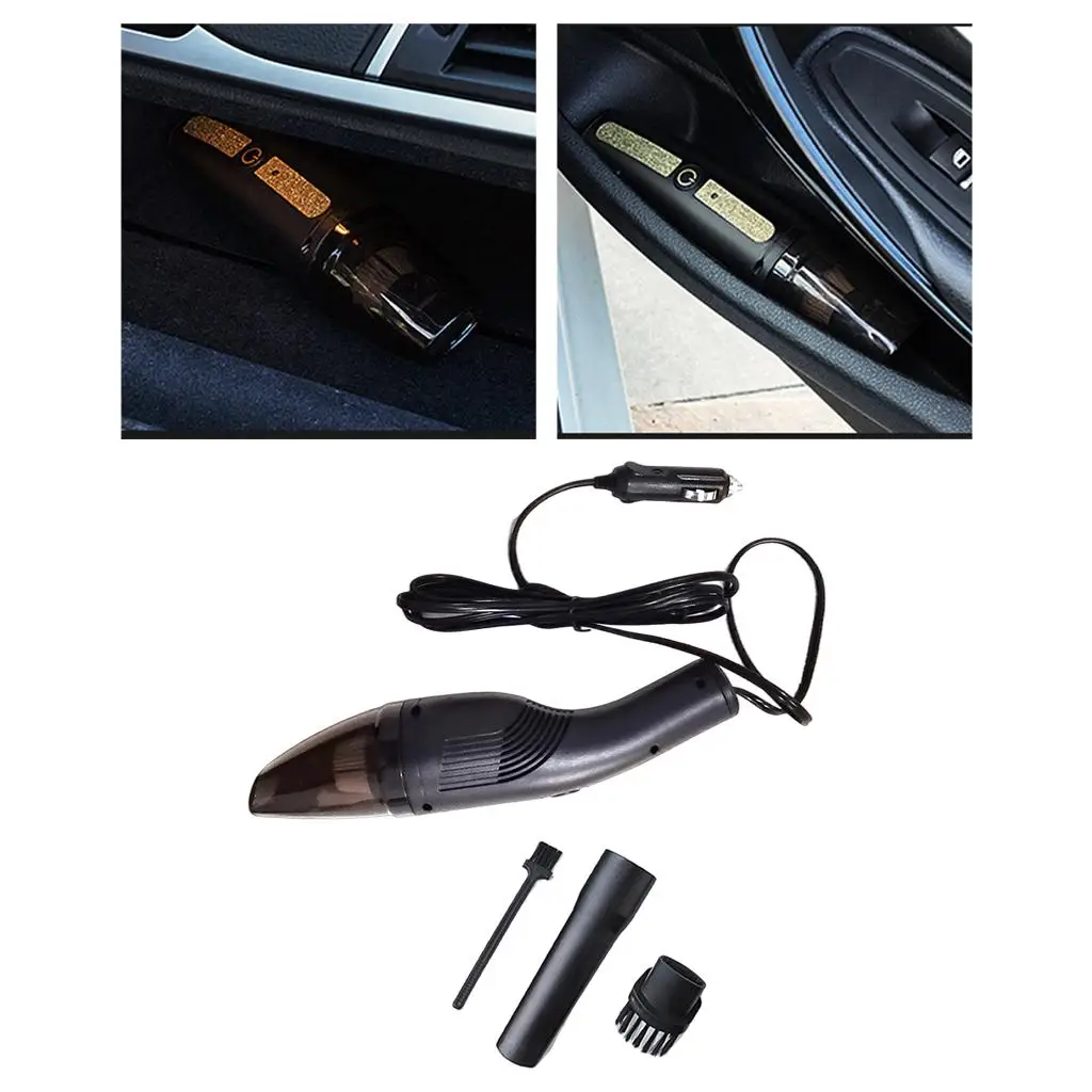 Car Vacuum Cleaner with 2 Attachments 12000Pa Powerful Strong Suction Handheld
