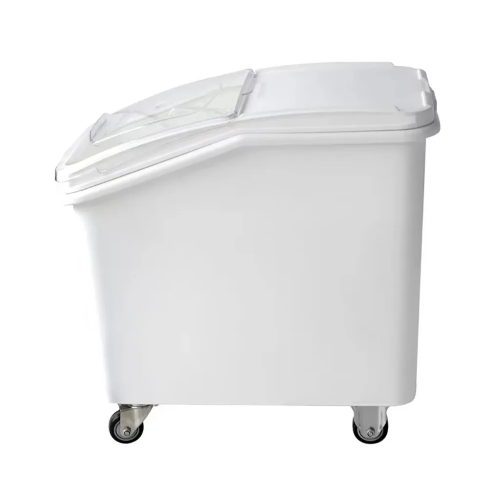 

exclusive supply Commercial bread mixers use plastic removable grain storage containers, flour silos, and casters