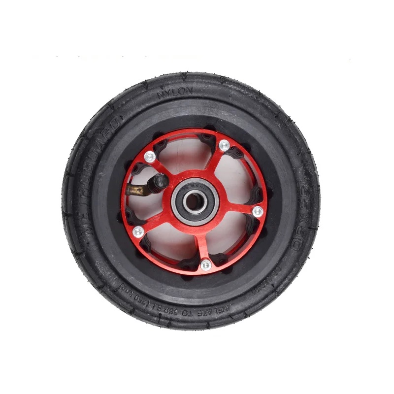 6inch Electric Skateboard Inflatable Shock Absorbing Wheels Mountain Skateboard Tires 155*50 General Purpose Tires Scooter Wheel