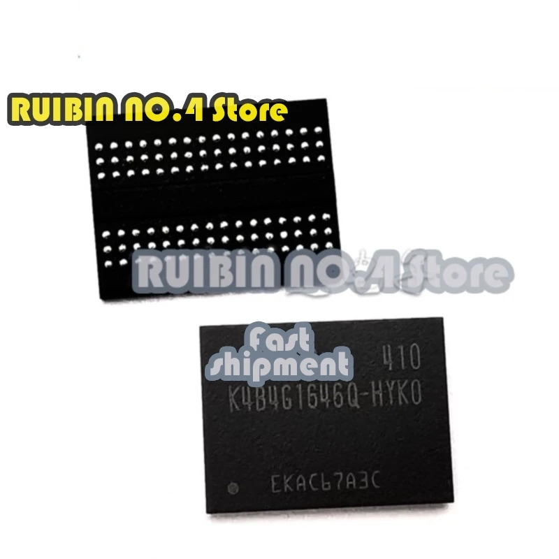 

5pcs/lot K4B4G1646Q-HYK0 K4S511632C-TC75 K4X1G163PE-FGC6 K4X2G323PD-8GD8 K6X4008C1F-VB55 flash memory chips