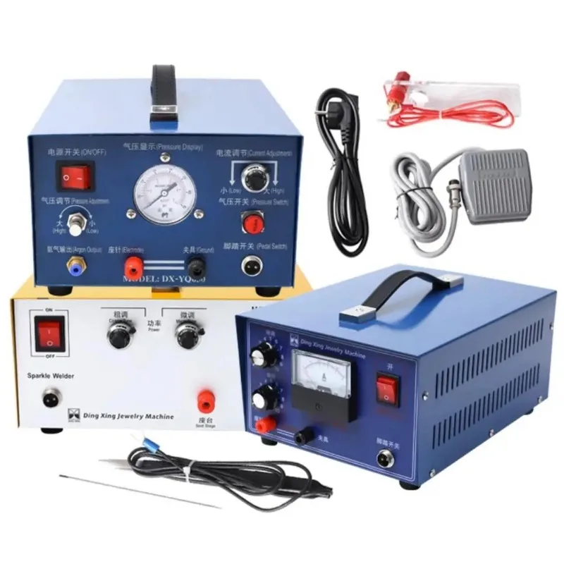 DX-80A Pulse Spot Welding Handheld Laser Spot Welder-spot Welding Machine Gold Silver Jewelry Processing Tools 110V 220V 50/60Hz