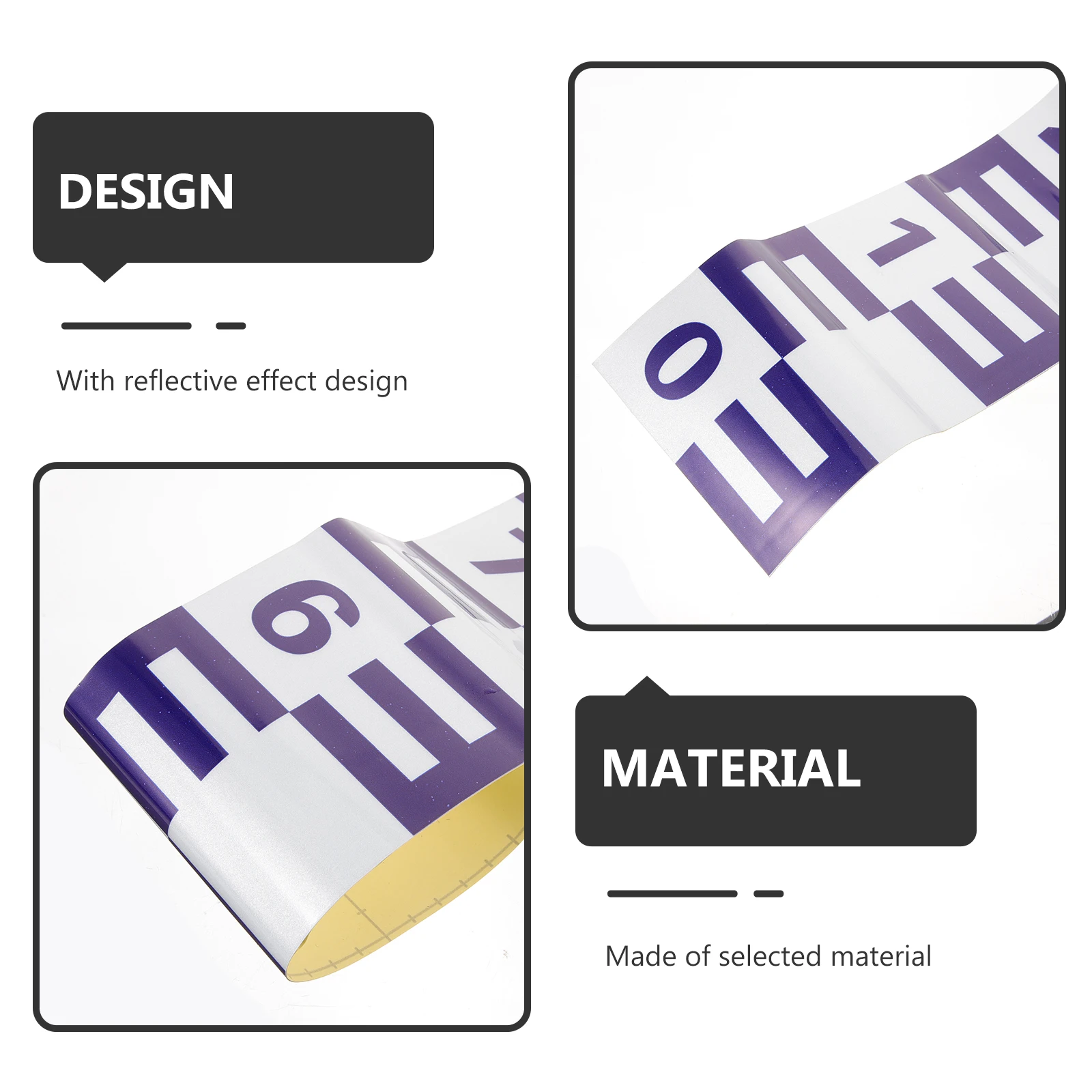 Water Level Scale 10x100cm Blue Reflective Self-adhesive Gauge for Boat Pool Pond Depth Measurement Sticker Wear Resistant