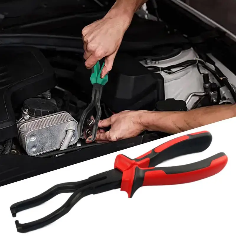 

Щипцы для автомобильного фильтра, масляные трубы, автоматические плоскогубцы для хомутов, нескользящий хомут для шланга, инструмент для обжима шлангов, быстроразъемные суппорты для ремонта автомобилей