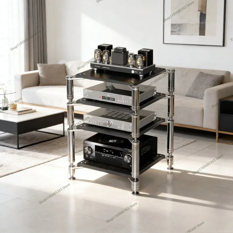 Rack Accessories Power Amplifier Rack Cabinet Machine Stainless Steel Shock Absorber Nail Column Legs