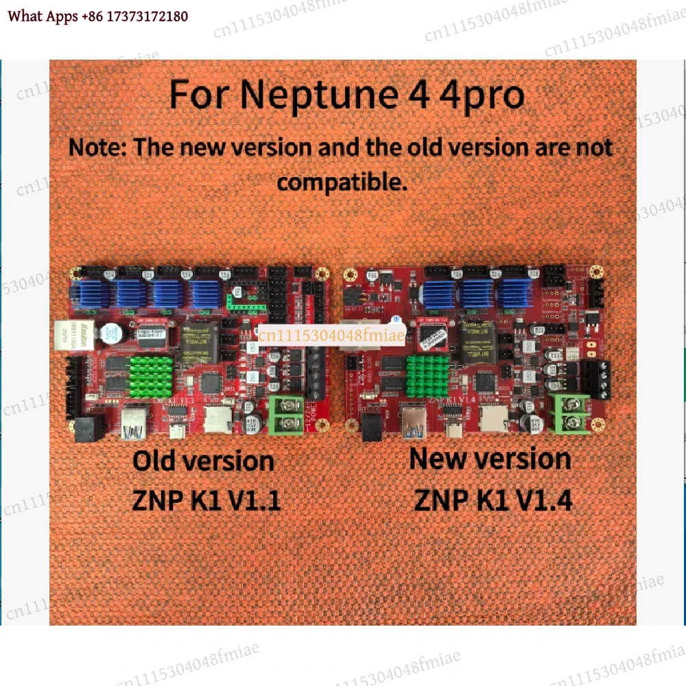 k3 3D Printer Motherboard Fits for Elegoo Neptune 4 4 Pro Max Plus Klipper Silent Board Accessories