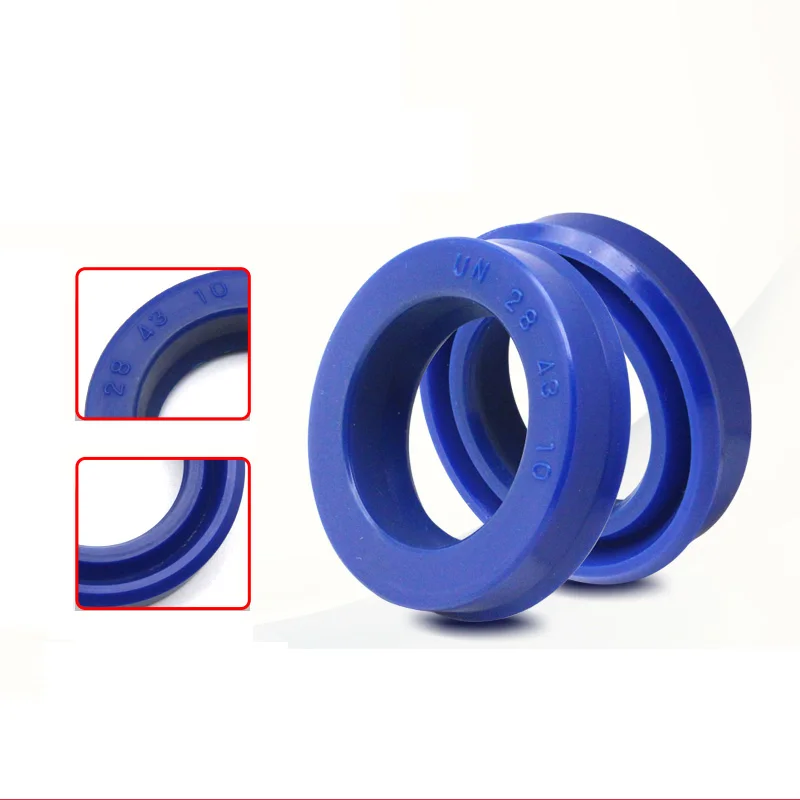 5Pcs UN/UHS/UNS Polyurethane Oil Seal Hydraulic Sealing Ring U Type Y Type Cylinder Hydraulic Rod Shaft Piston Seal Rubber Ring