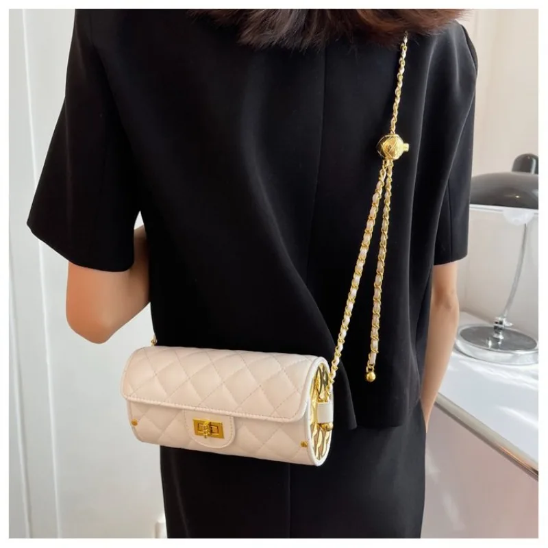 Bolso femenino, bolso de hombro minimalista elegante para mujer, bandolera portátil para uso diario y Errands