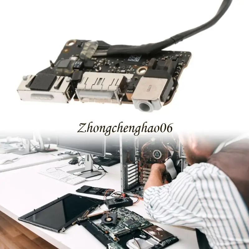 Original I/O USB Audios Board Module for Air A1466 13Inch Models from 2012 to 2017 Easily Replace or Upgrades 601F