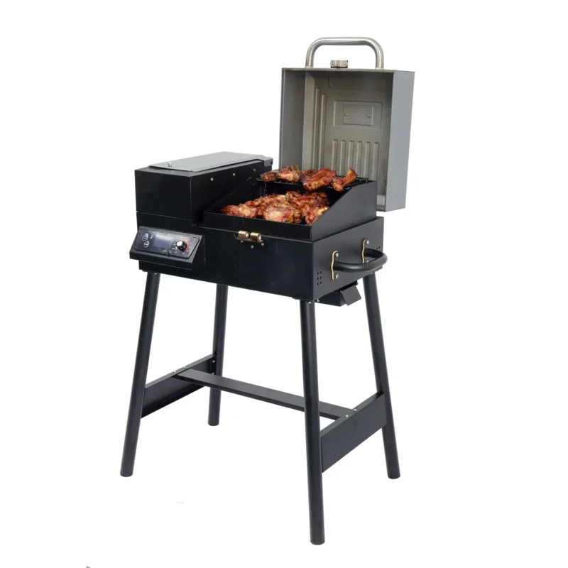 

ODM & OEM Outdoor usa electric small desktop wood pellet grill with WIFI pid controller