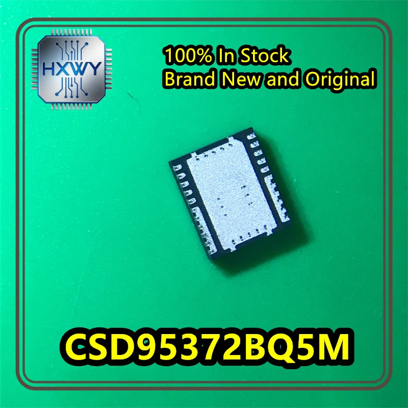 (2/10 pieces) CSD95372BQ5M silkscreened 95372BM package  QFN12 voltage regulator in stock electronic device IC.