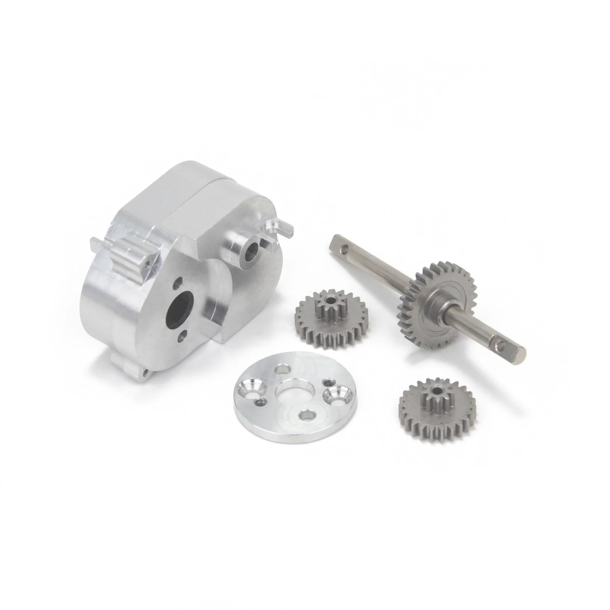 Metal Transmission Gearbox Gear Box for 1/12 RC Car MN82 MN78 MN99S MN168 MN98 MN Model Crawler 370 Motor Upgrade Accessories