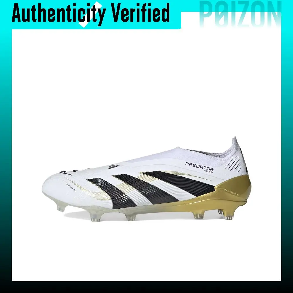 Adidas PREDATOR ELITE Slip Resistant Abrasion Resistant Slip Resistant Abrasion Resistant Soccer Shoes Unisex JI1079