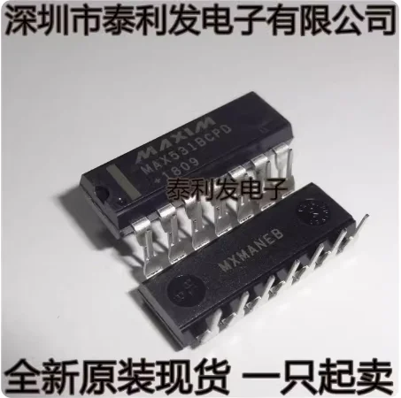 1PCS Imported Operational Amplifier MAX531BCPD MAX531 DIP14 12 Bit Analog-To-Digital Converter IC