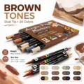 FX-1915 Brown 24 Col