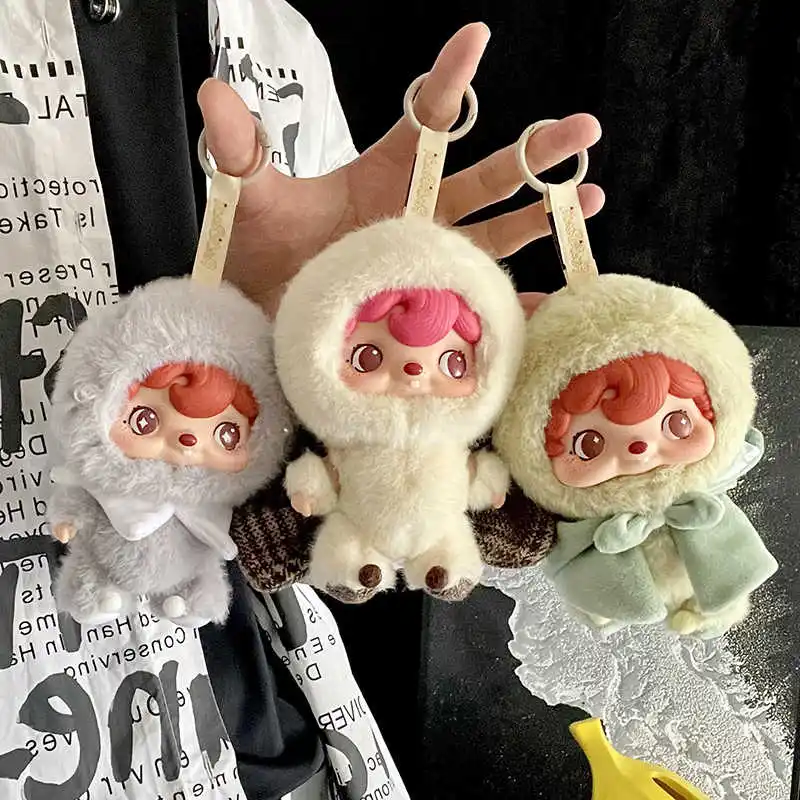 Keluaran Baru 52 Mainan Pouka Pouka Seri Gelembung Suasana Hati Vinil Dekorasi Lucu Mainan Liontin Kotak Buta Hadiah Kejutan Ulang Tahun Anak Perempuan