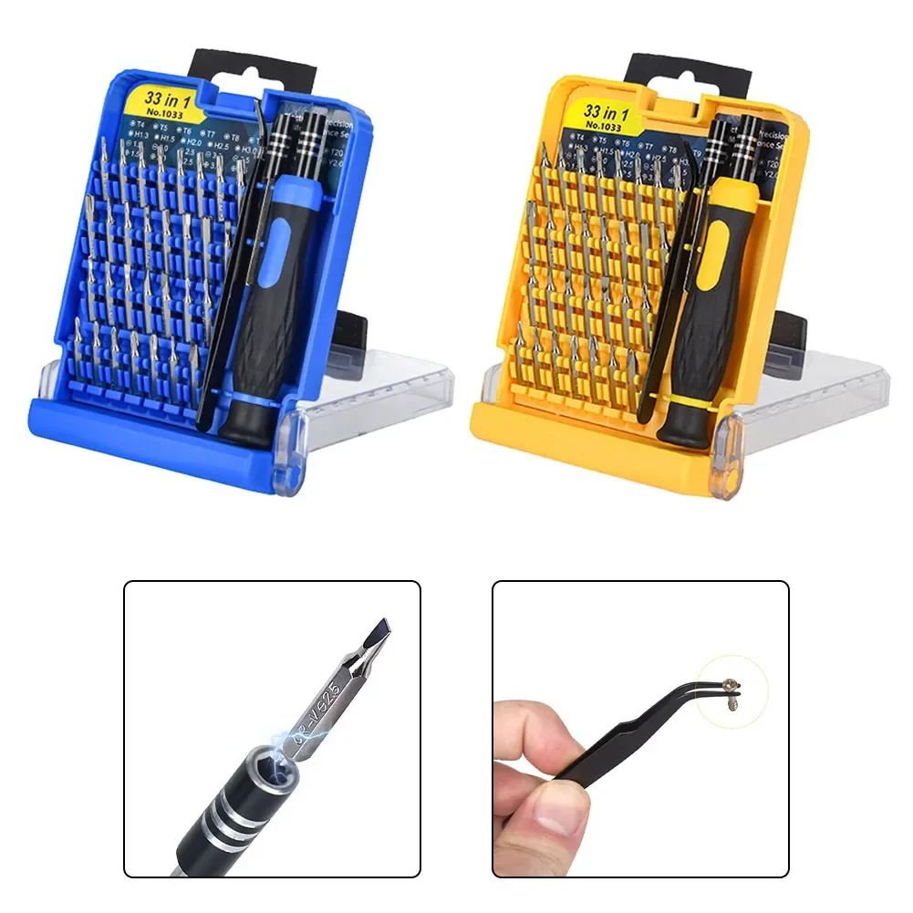 

33 In 1 Screwdriver Set Multiple High-precision Screwdriver Bits For Household Small Appliances Maintenance