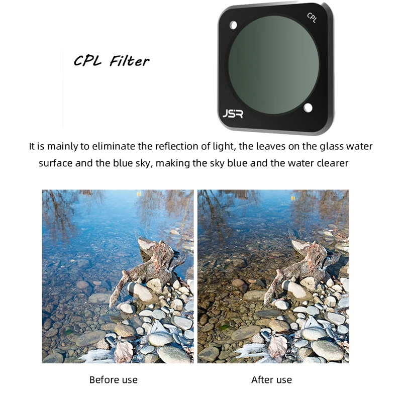 For DJI Action 2 Camera Lens Filter Kit Professional Magnetic Filters SART UV CPL ND 4 8 16 32 NDPL Lens Filter Set Accessories