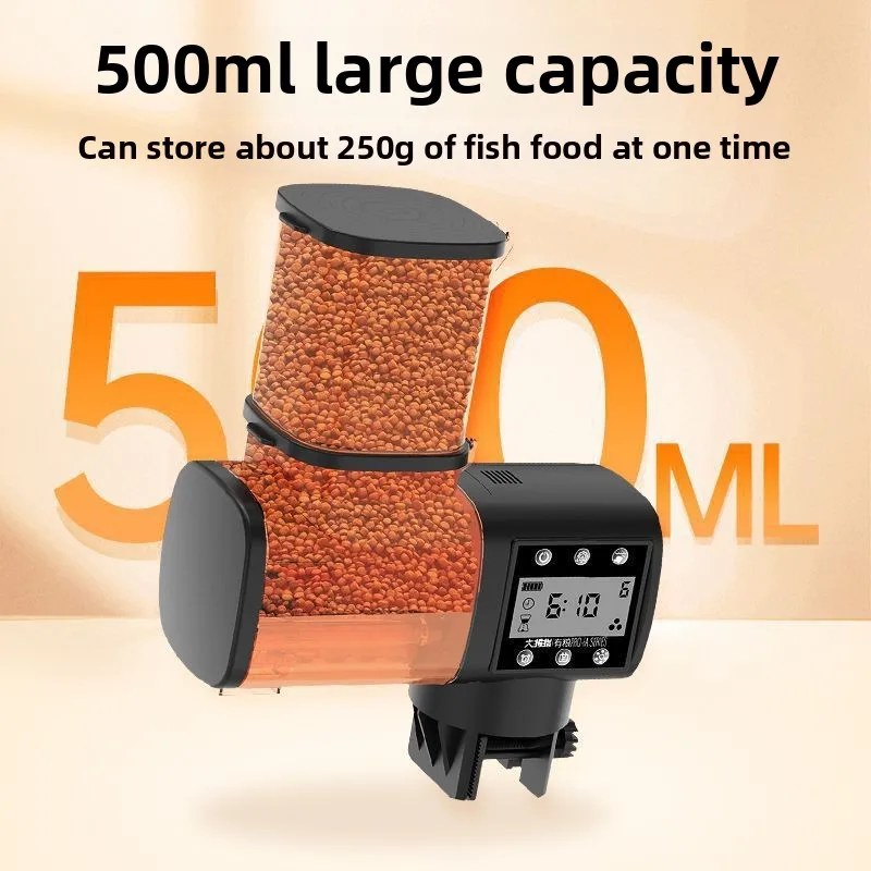 

Fish Tank Automatic Timing Turtle Koi Fish Food Feeding Small Feeding Tube Feeding