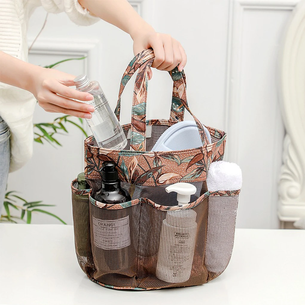 Wash Bag Cosmetic Shower Gel Toiletry Handbag Portable Bathroom Tote Reusable Portable Folded Organizing Pocket