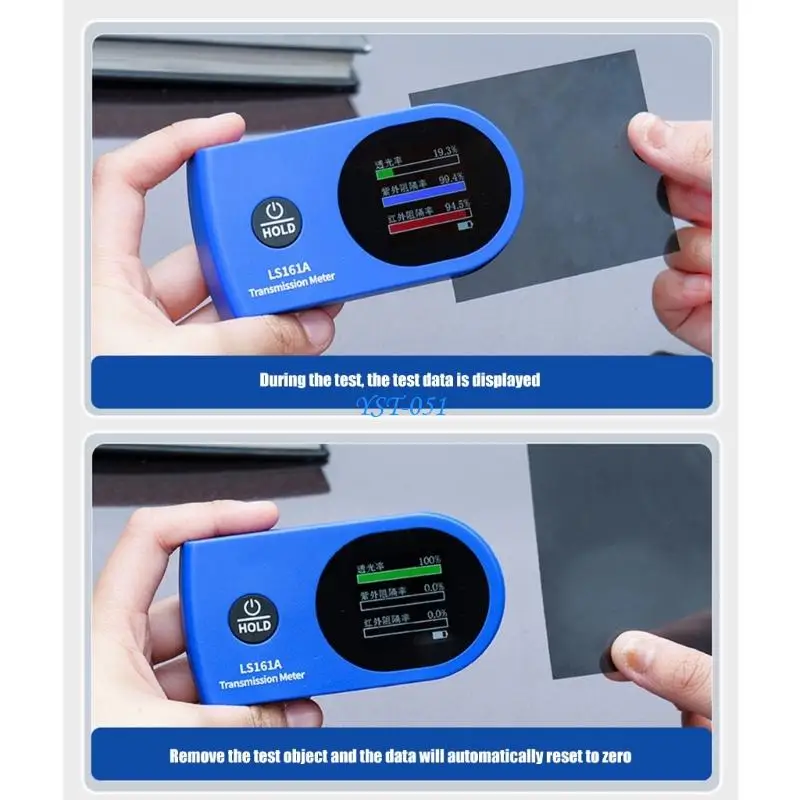 

E15A Automotive Film Transmission Tester Professional Analysis Tool Portable Design