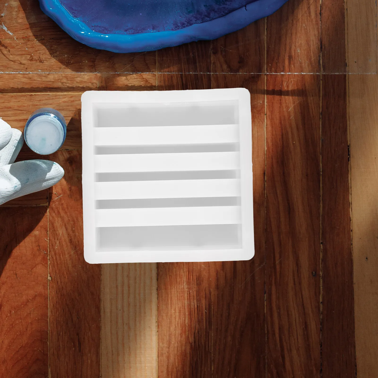 

Многоразовая силиконовая форма для подставок под чашки, органайзер для подставок, для изготовления подставок-держателей, для рукоделия, для эпоксидной смолы, декоративная