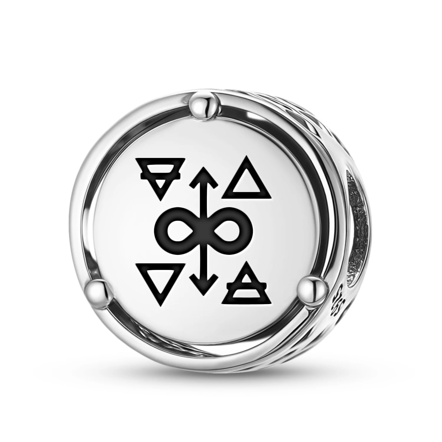 

Tarot The Magician 925 Sterling Silver Symbol Charm Fit Original Bracelet Diy Jewelry Accessories Family Bead
