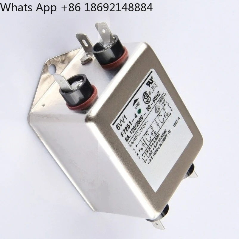 

6VV1 6A F7251-4 Treadmill, anti-electromagnetic interference filter