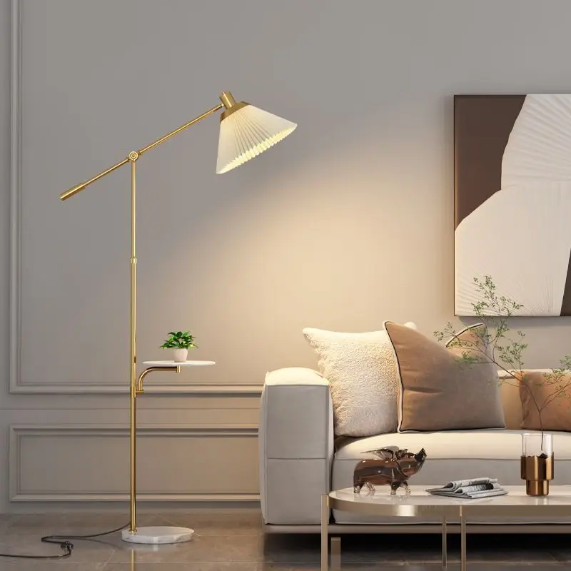 

Customizable pleated modern shelf floor