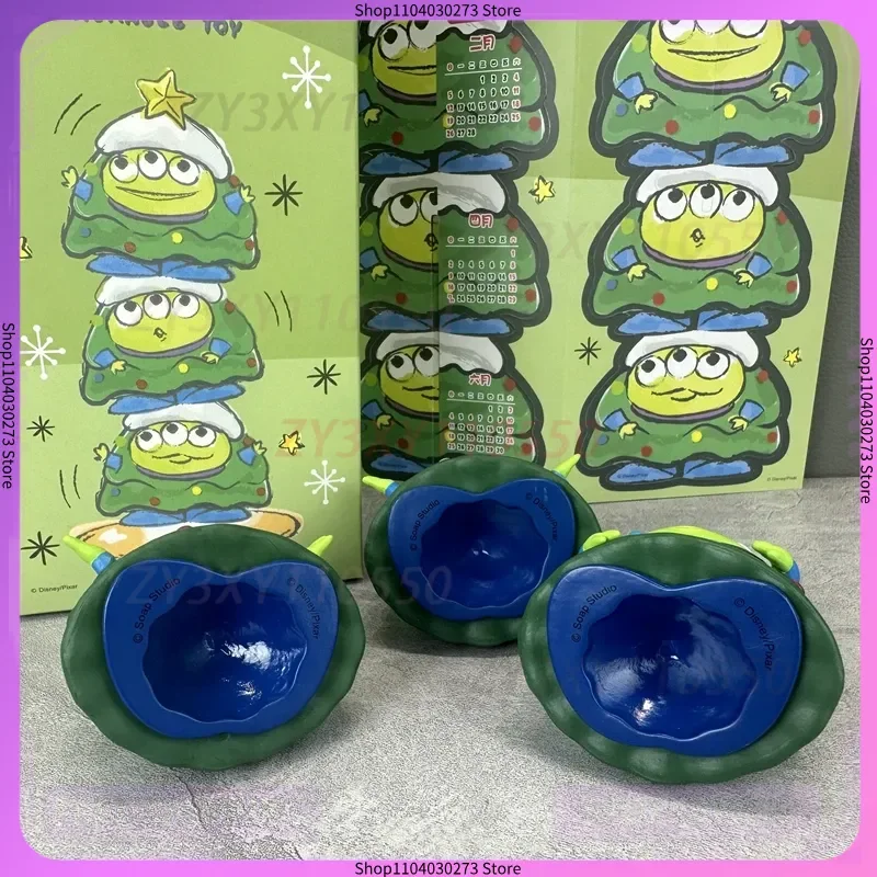 2025 Bestseller 3 teile/satz Spielzeug Geschichte Aliens Weihnachtsbaum Ornamente Nette Dekoration Action Figur Spielzeug Weihnachten geschenk