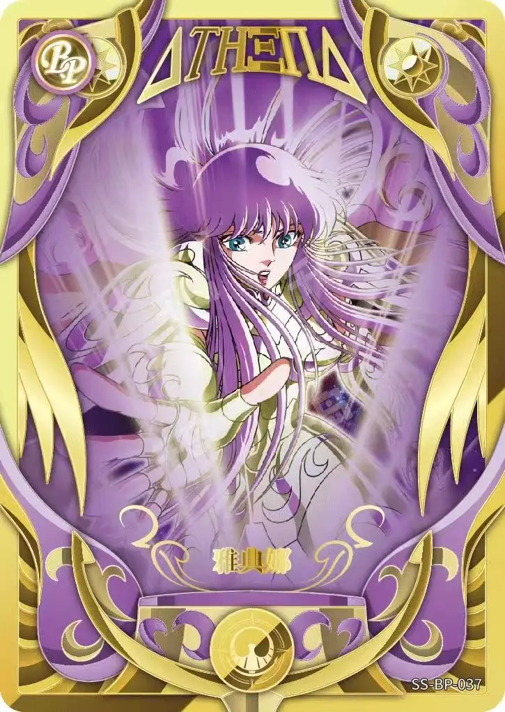 KAYOU Saint Seiya Anime Cartão Despertar Saint Cloak BP ★   BUR ★   Cartão de brinquedo de presente de tesouro de coleção rara de anime Shura
