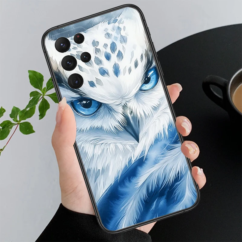 

Phone Case For Samsung A55 A16 A56 A36 A35 A15 A53 A54 A33 A34 A25 A05S A52 A52S A14 A26 A71 Owl