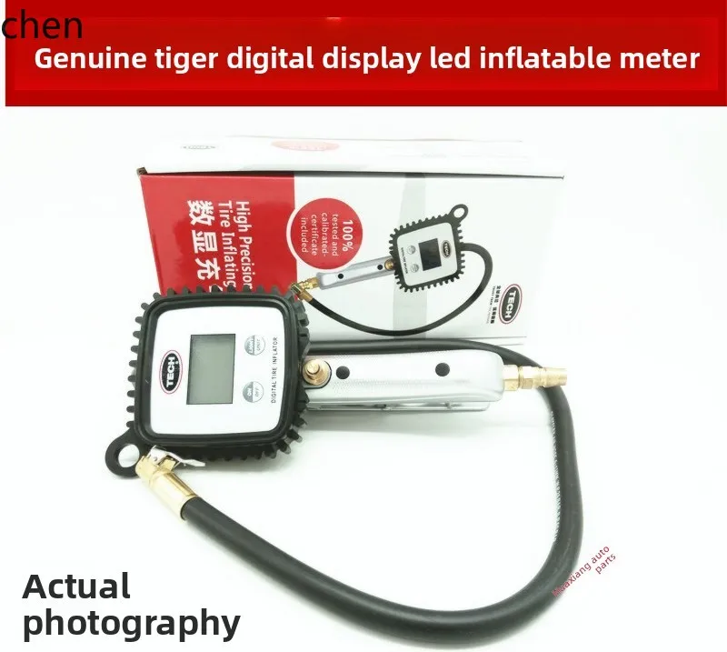

LXC Electronic Air Pressure Tire Pressure Gauge Tire Inflator Gauge Tire Digital Display Air Pressure Gauge