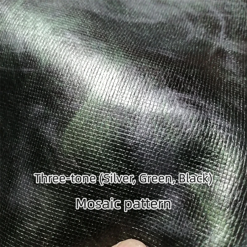 1.2mm Mosaic Pattern Cowhide. Top-Grain Leather. Genuine Leather Material. For Handmade DIY Bags. Full Sheet Cutting.