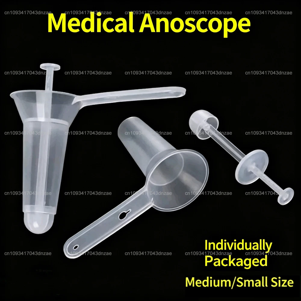 

1-10pcs Disposable Transparent Gap Anoscope Hemorrhoid Ligation Device Special Anorectal Health Missing Angle Palpable Anoscope