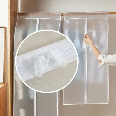 

Waterproof Clothes Dust Cover, Clothes Storage, Coat Protection Bag, Hanging Closet Dust Bag