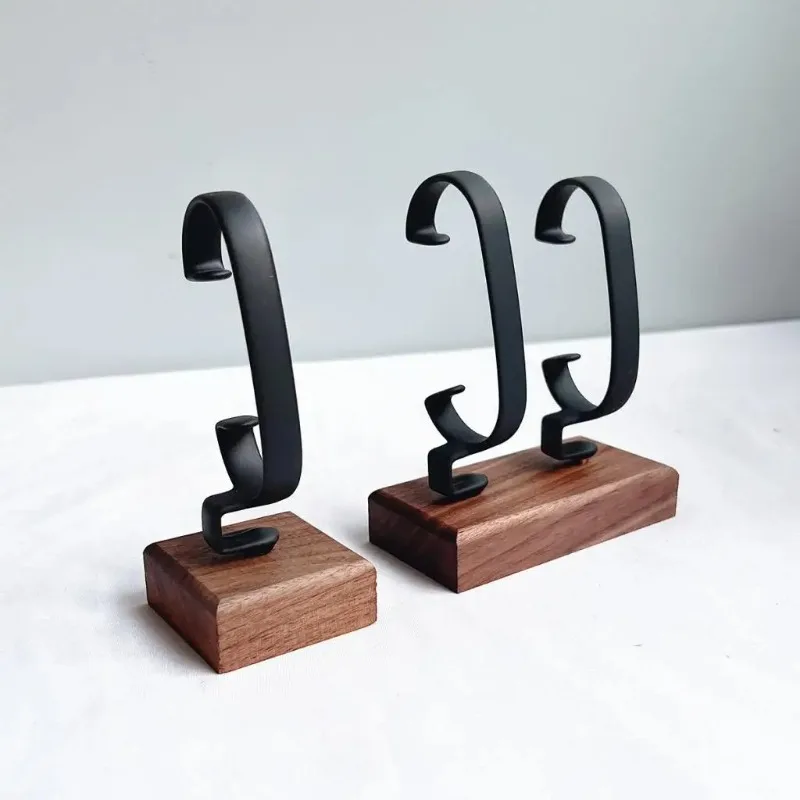 C Shape Watch Display Stand Decor Trendy Show Rack for Store Countertop Shop