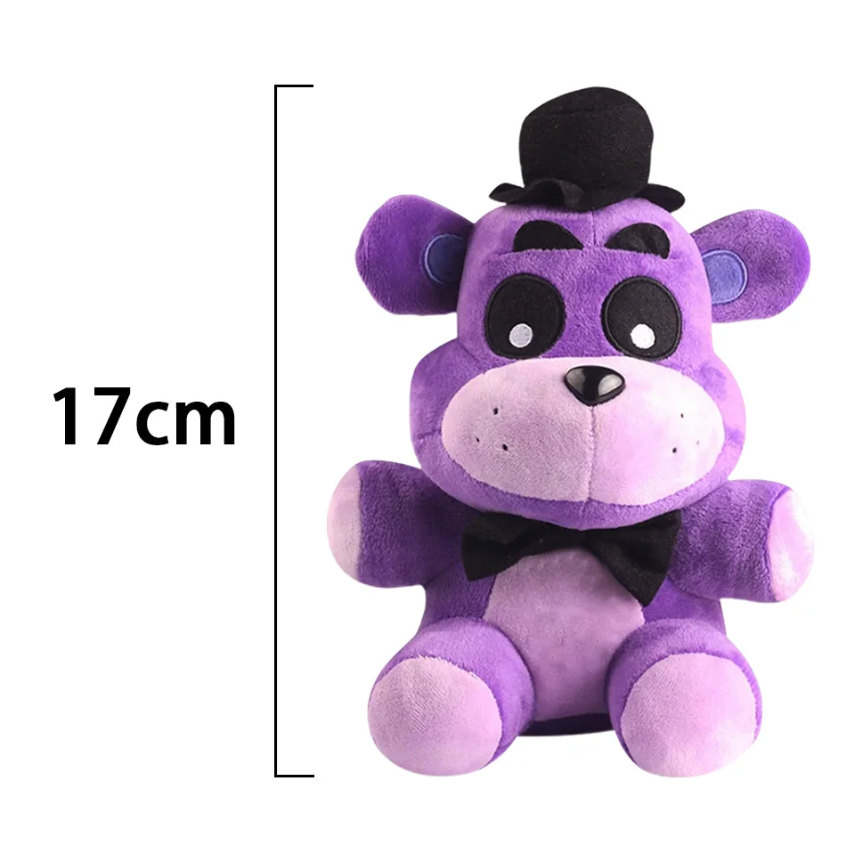 New Hot Freddy Fnaf Cute Plush Toys Doll Bonnie Bear Foxy Cartoon Stuffed Doll Freddy Toys For Children Fans Gifts image 2