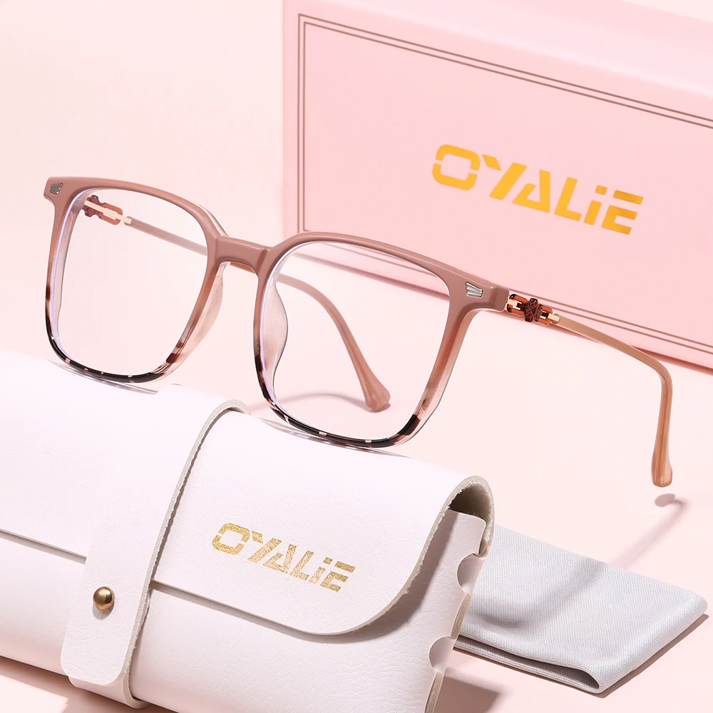 Oyalie Einfache Eckige Brille, Klassisch und Vielseitig, Verbessern Sie Ihren Stil mit Ihren Exquisiten Details, ein Must-Have für Modebegeisterte, Geeignet zum Kombinieren mit Outfits und Accessoires