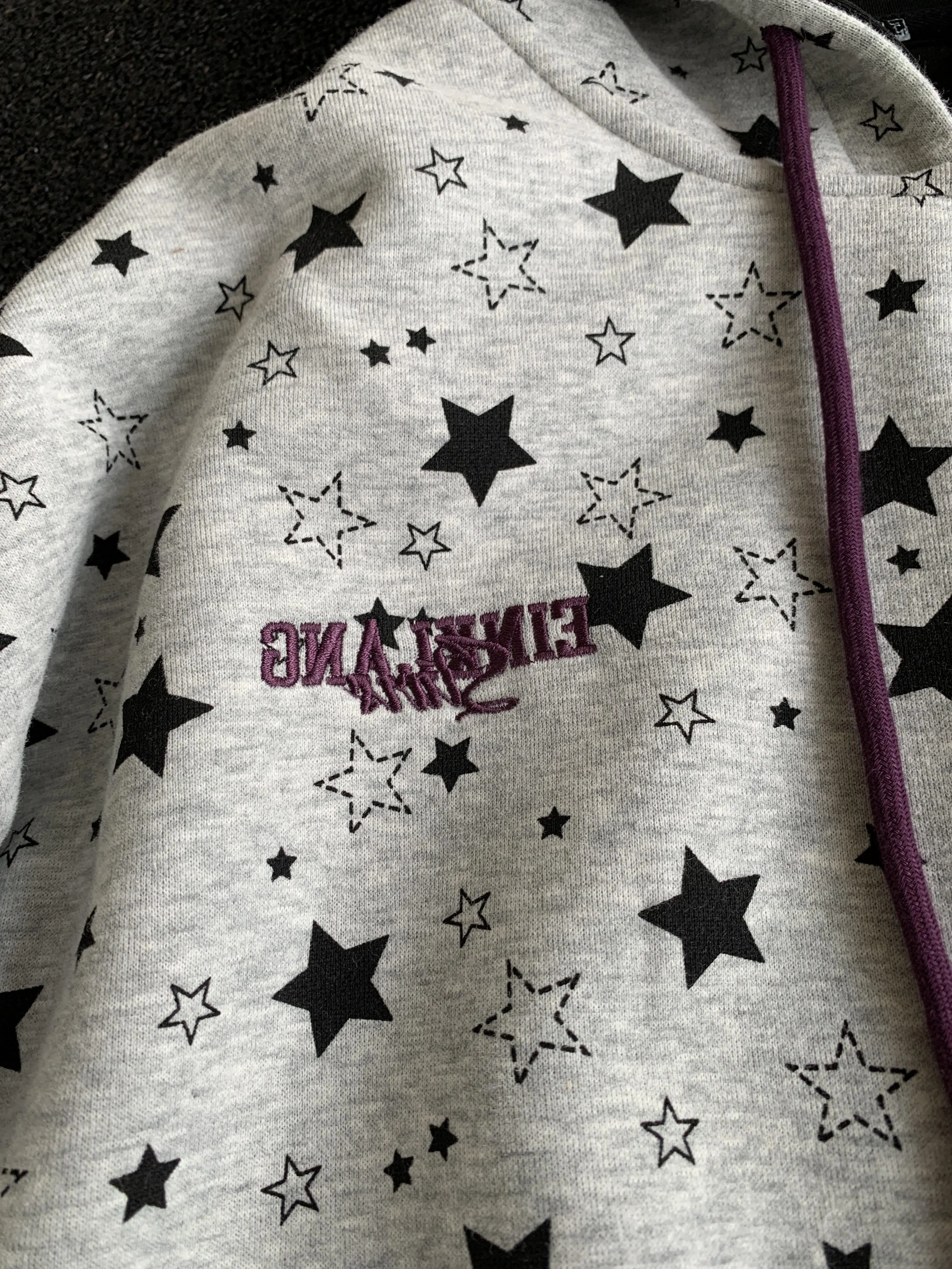 Amerikaanse stijl retro sterrenprint sweatshirt met capuchon heren dames herfst losse casual rits vest high street lange mouwen jas