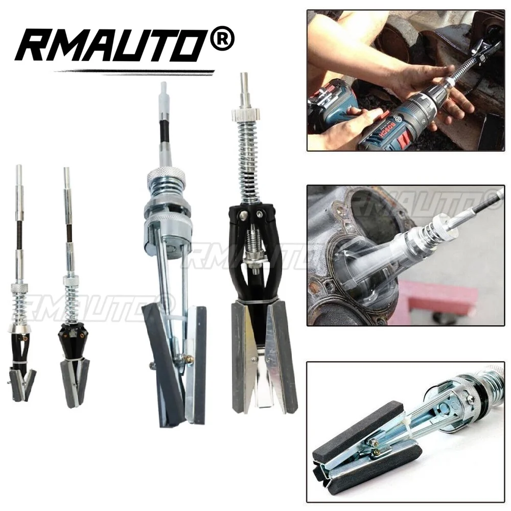 1-4 Inch Steel Car Engine Brake Cylinder Bore Hone Flexible Shaft Honing Tool for Engine Grinder Grindstone Shaft Adjustable