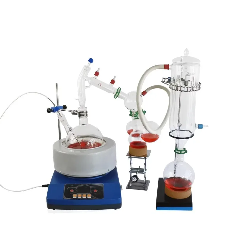 Laboratory Extraction Of Essential Oil Alcohol Short Path Distillation