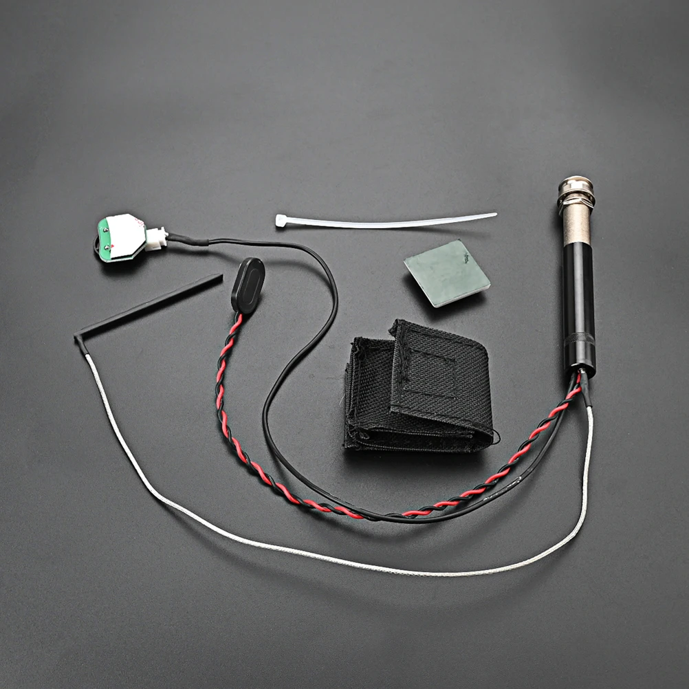 

1Set Folk Guitar Pickup Acoustic Sound Hole Piezoelectric No Durable Copper Replacement Part Modified Transducer For